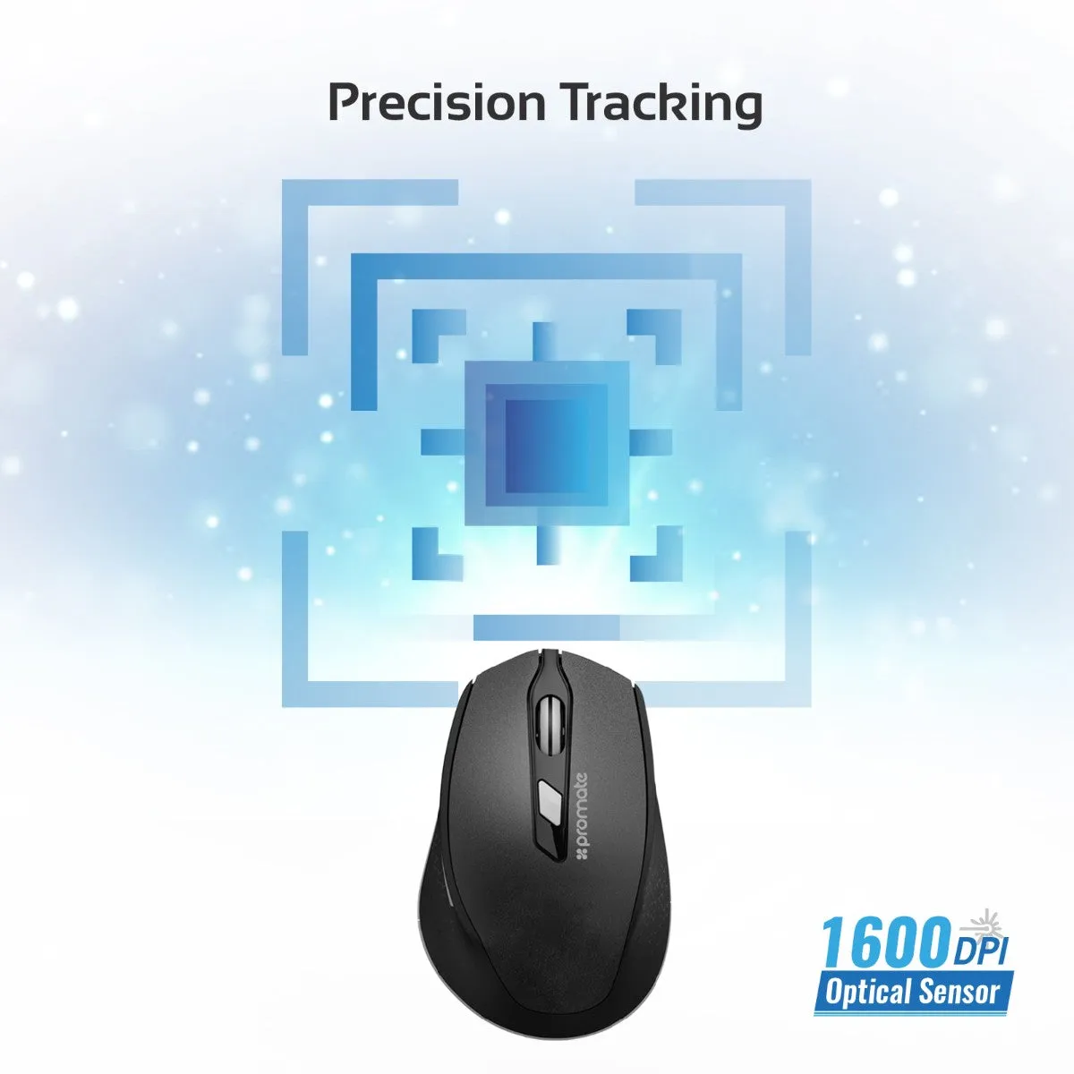 Ergonomically Designed 2.4GHz Wireless Mouse
