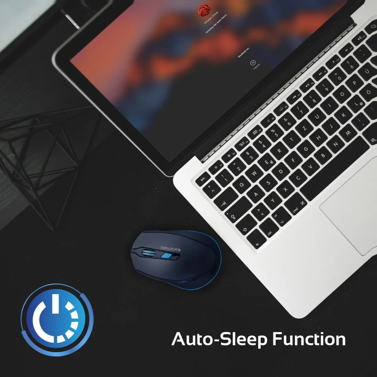 Ergonomically Designed 2.4GHz Wireless Mouse