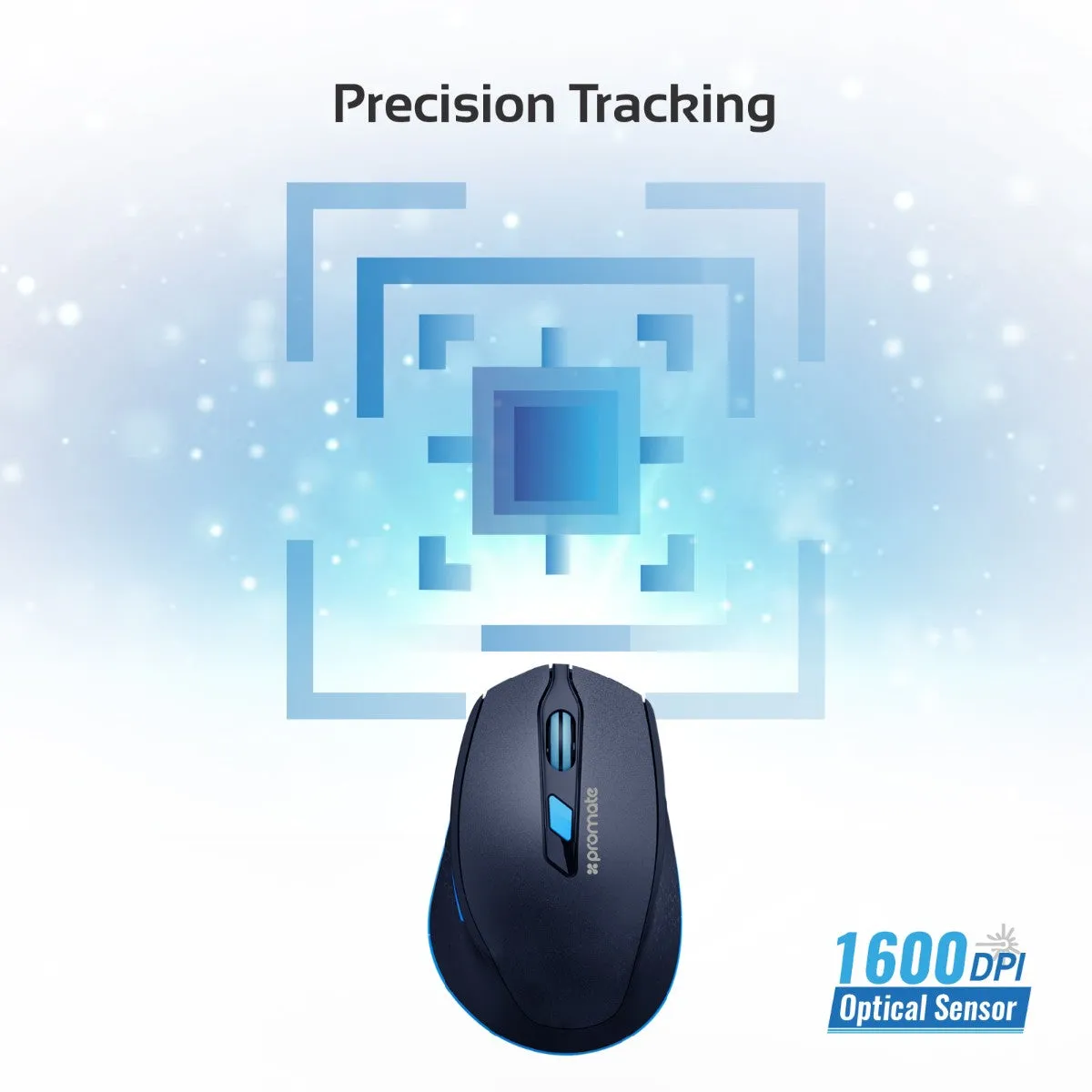 Ergonomically Designed 2.4GHz Wireless Mouse