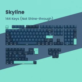 [Extra Stock] XVX Skyline Low Profile Double-Shot Keycap Set