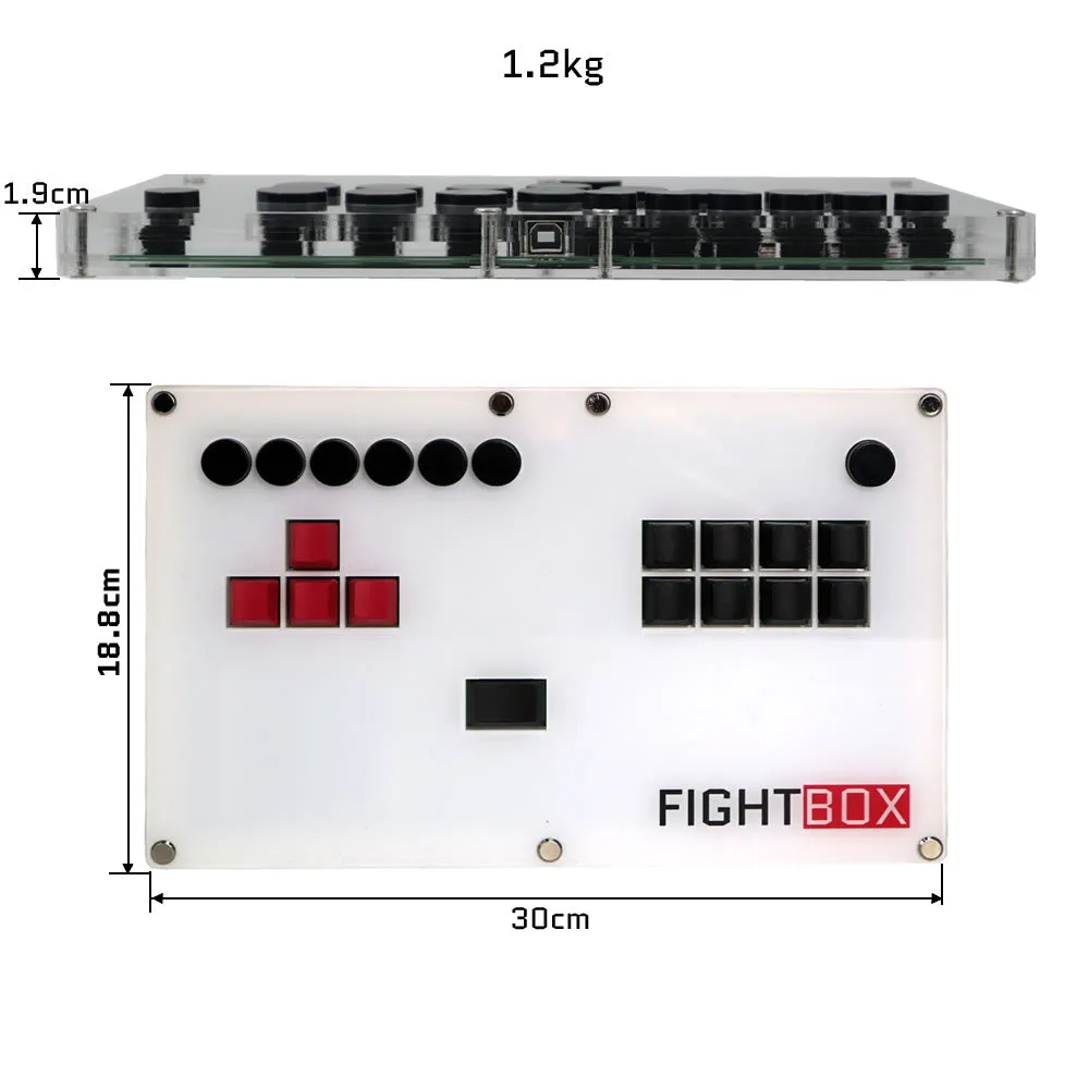 FightBox B5 All keyboard Leverless Game Controller For PC/SWITCH/PS3/PS4/PS5