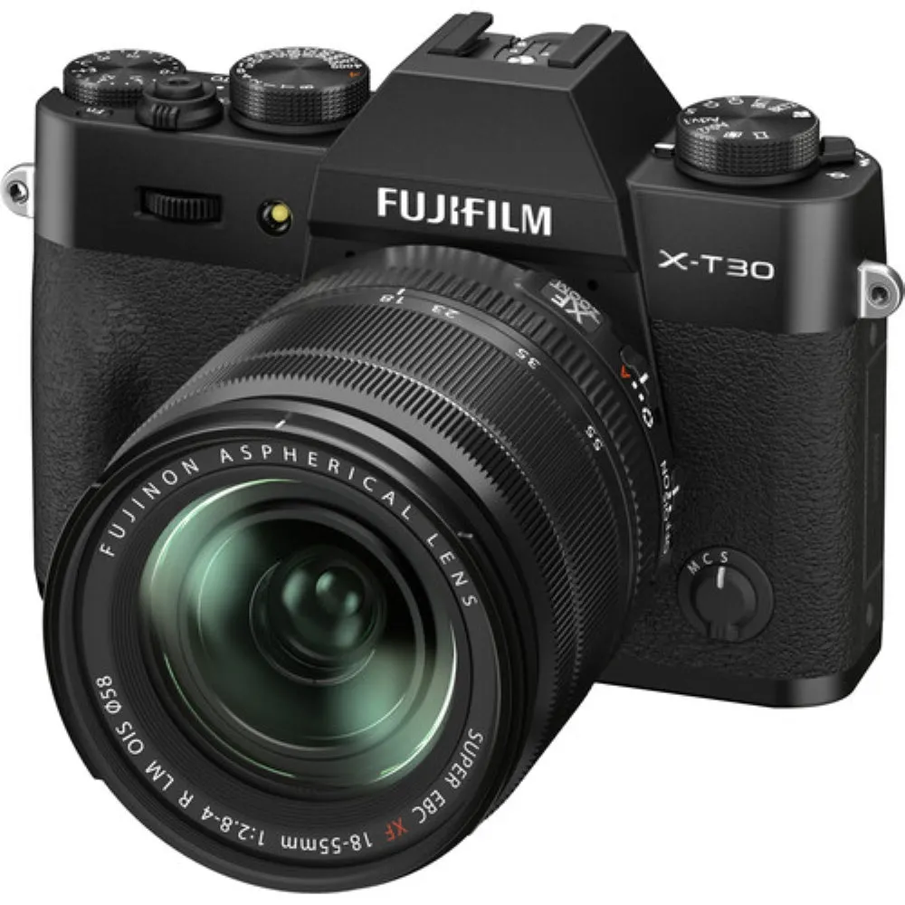 FUJIFILM X-T30 II Mirrorless Digital Camera with 18-55mm Lens | Black