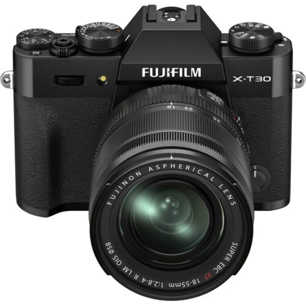 FUJIFILM X-T30 II Mirrorless Digital Camera with 18-55mm Lens | Black