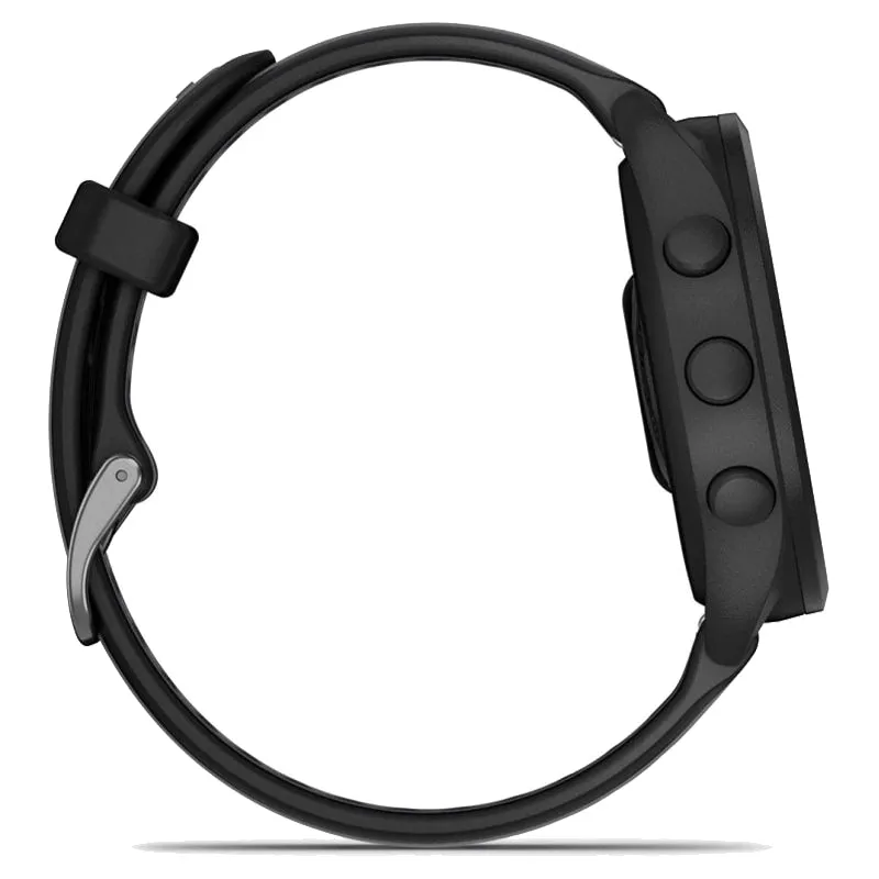 Garmin Forerunner 165 Music Smart Watch - Black & Slate Grey | 49-GAR-010-02863-30