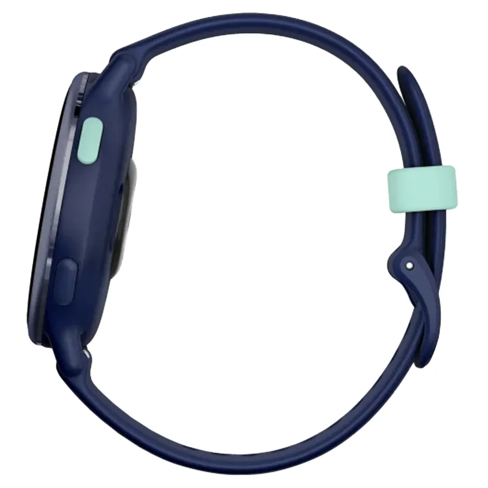 Garmin Vivoactive 5 Aluminium Bezel Silicone Band - Metallic Navy & Navy | 49-GAR-010-02862-12