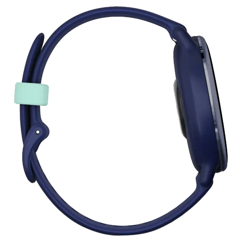 Garmin Vivoactive 5 Aluminium Bezel Silicone Band - Metallic Navy & Navy | 49-GAR-010-02862-12