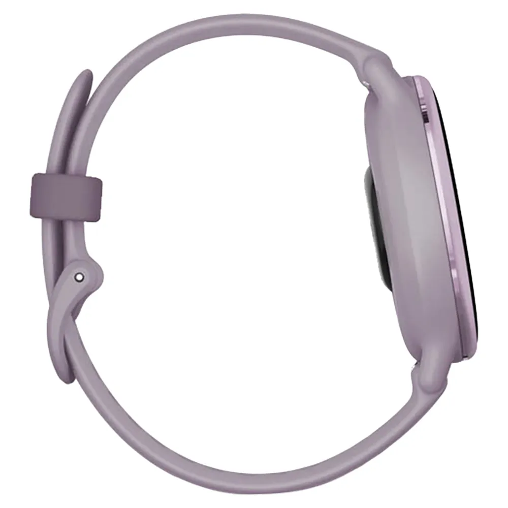 Garmin Vivoactive 5 Aluminium Bezel Silicone Band - Metallic Orchid & Orchid | 49-GAR-010-02862-13