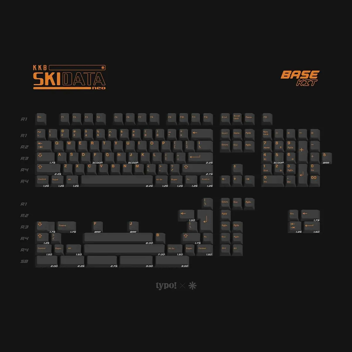[GB] Keykobo Skidata Neo Keycap Set