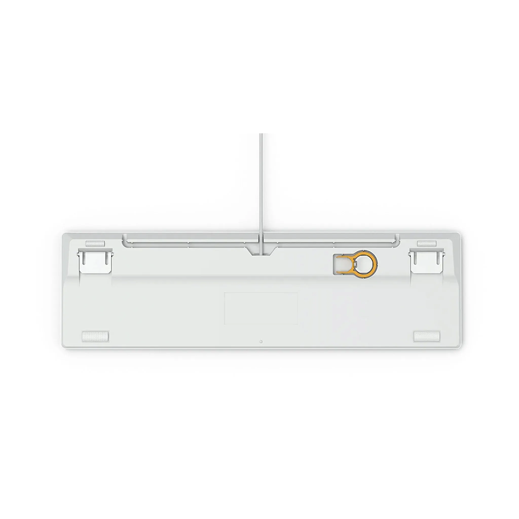 Glorious GLO-GMMK-FS-BRN-W GMMK White Ice Edition Full Size Modular Mechanical Keyboard