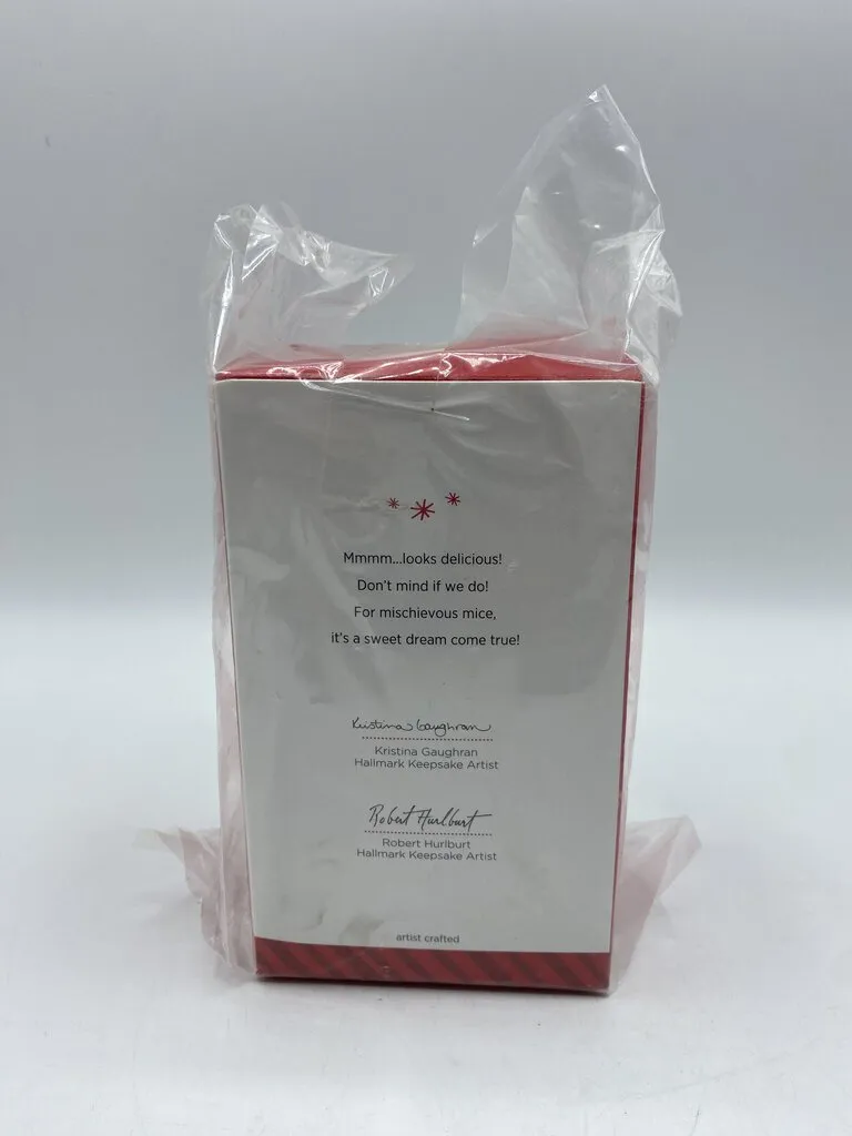 Hallmark Keepsake 2014 Ornament Club “Mice Cream Sundae” Christmas Tree Ornament NIB /ro