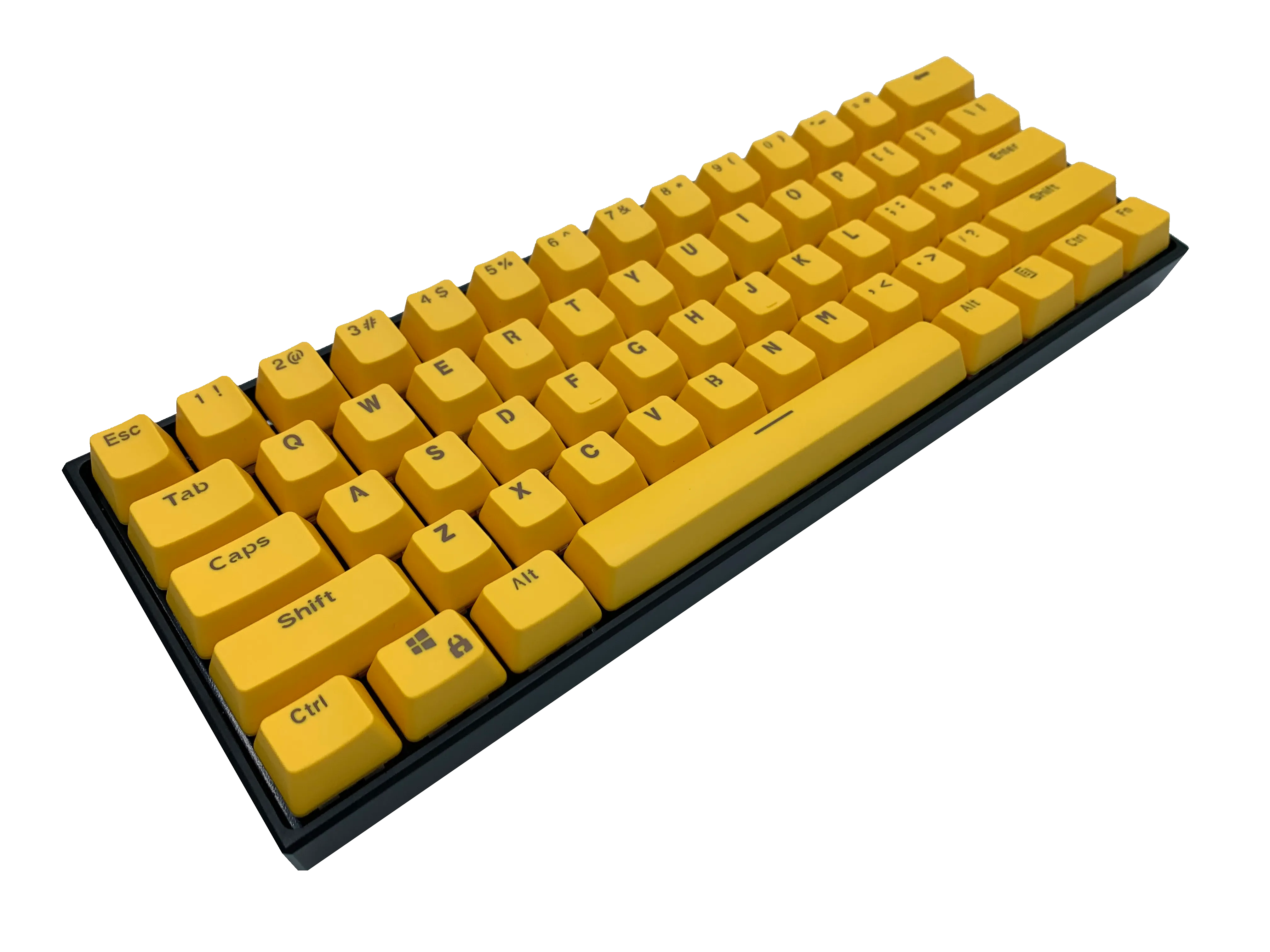 Hayabusa 60% Keyboard - Yellow