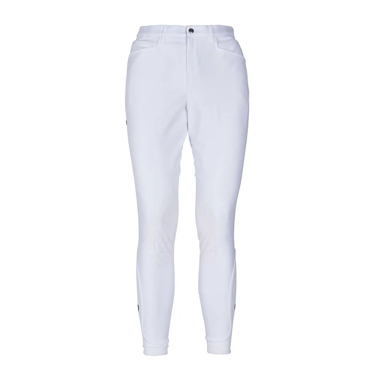 HORSE RIDING BREECHES FOR MAN WITH GRIP COL. WHITE