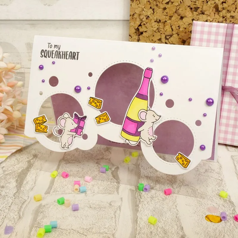 Hunkydory For the Love of Stamps - Squeakhearts*