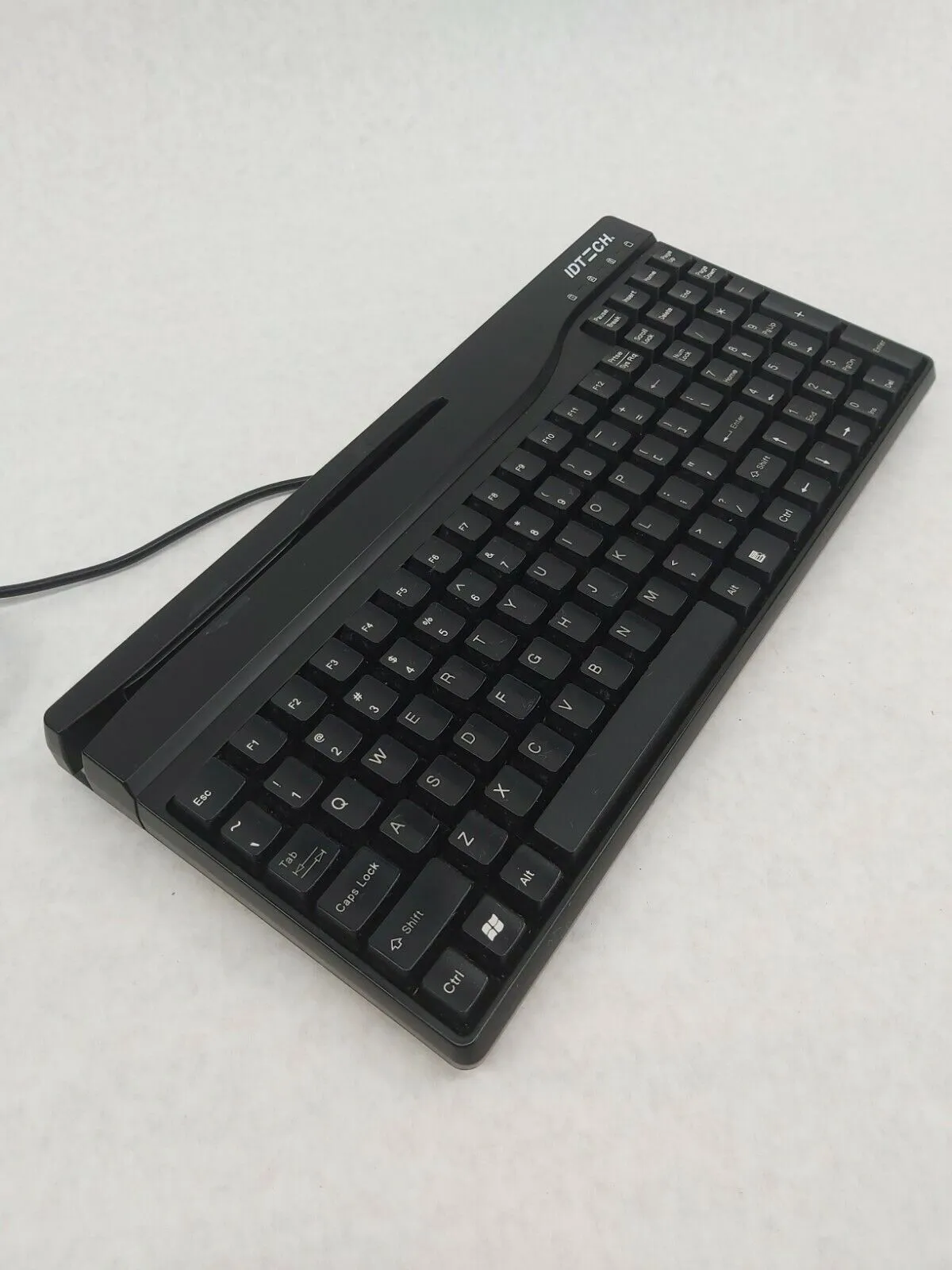 ID Tech IDKA-334312B Magstripe Card Reader Keyboard