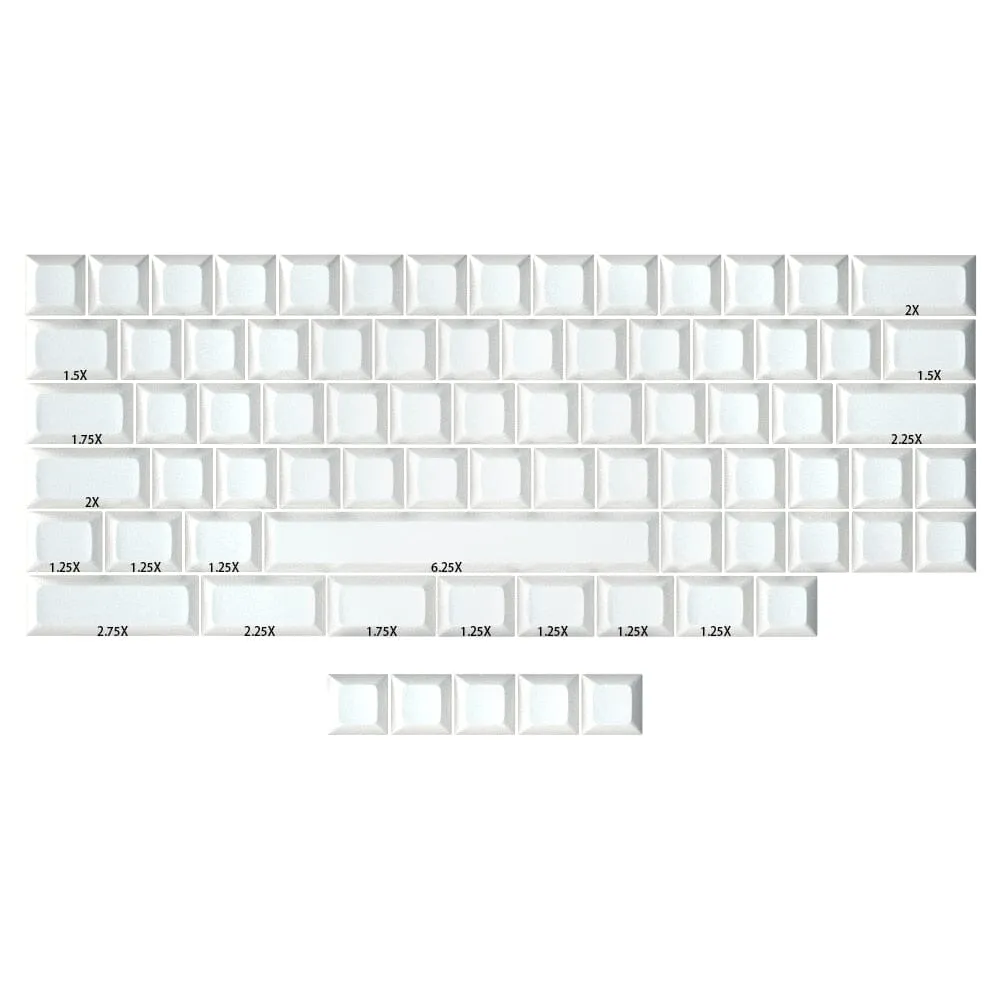 IDOBAO Blank 61 64 68 ANSI DSA Keycaps Profile Thick PBT Keycap