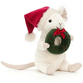 Jellycat Soft Toy Merry Mouse Wreath