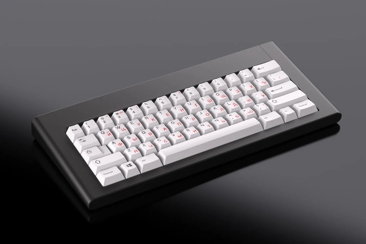 JTK Classic Cyrillic Tripleshot Keycap Set