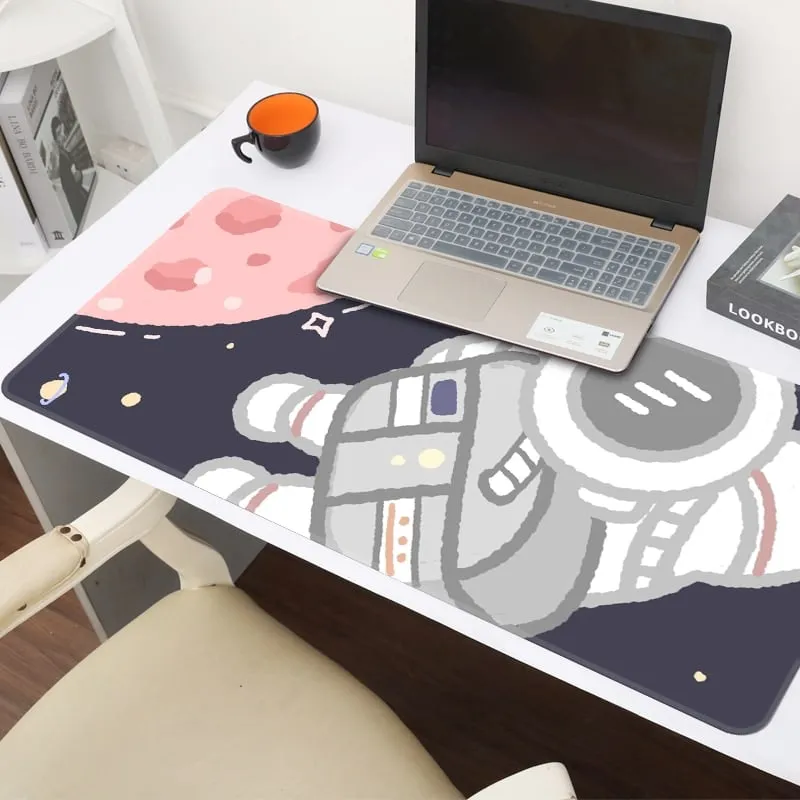 Kawaii Pink Cartoon Mousepad