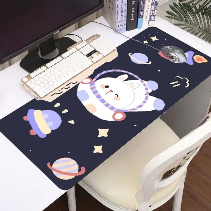 Kawaii Pink Cartoon Mousepad