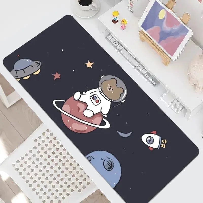 Kawaii Pink Cartoon Mousepad