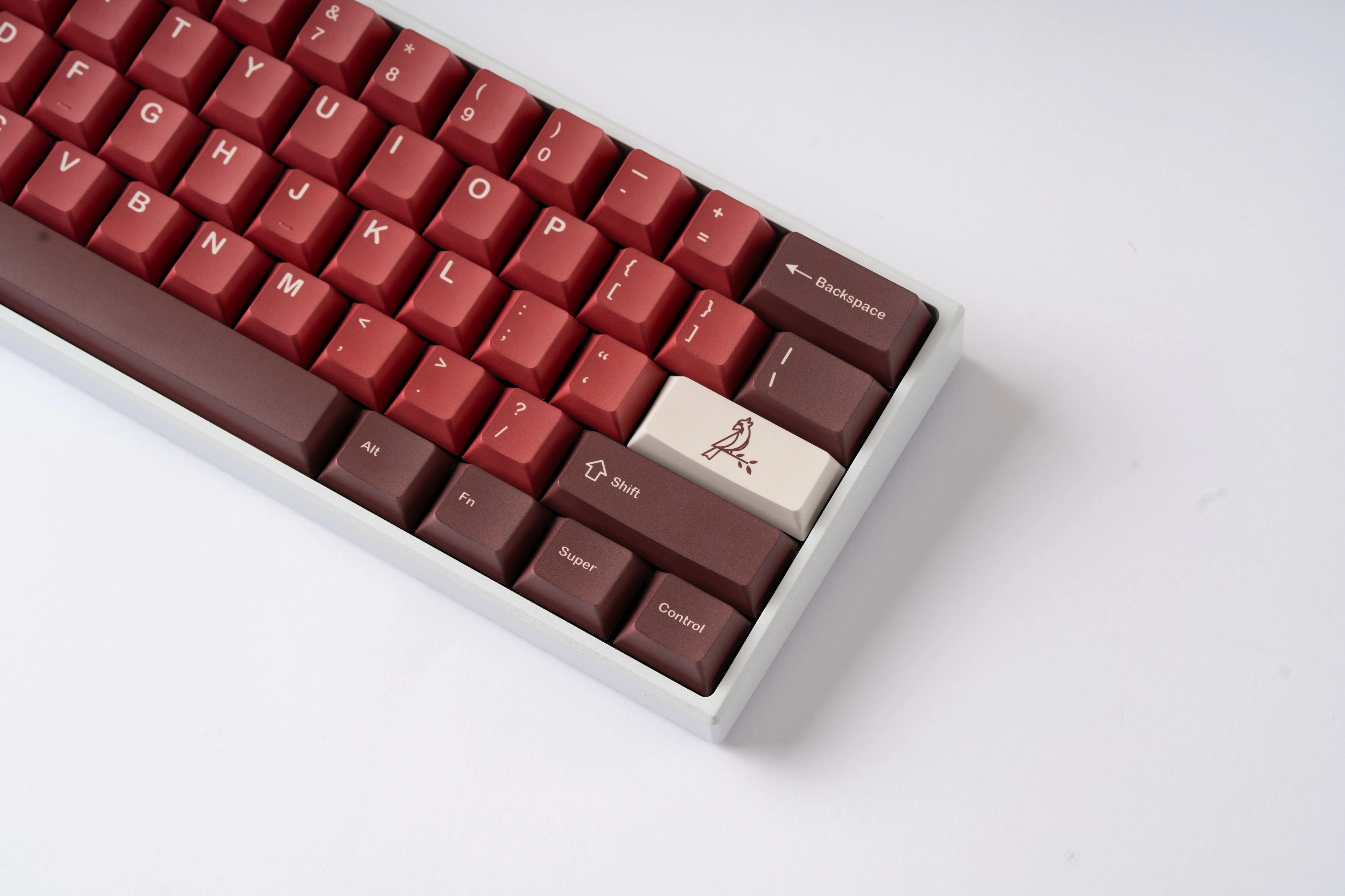 kfaPBT Cardinal Keycaps