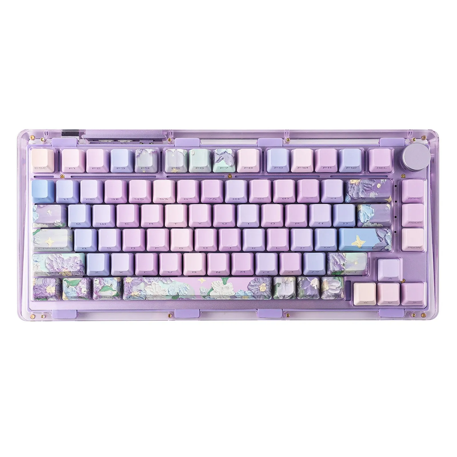 KiiBOOM Violet Keycap Set