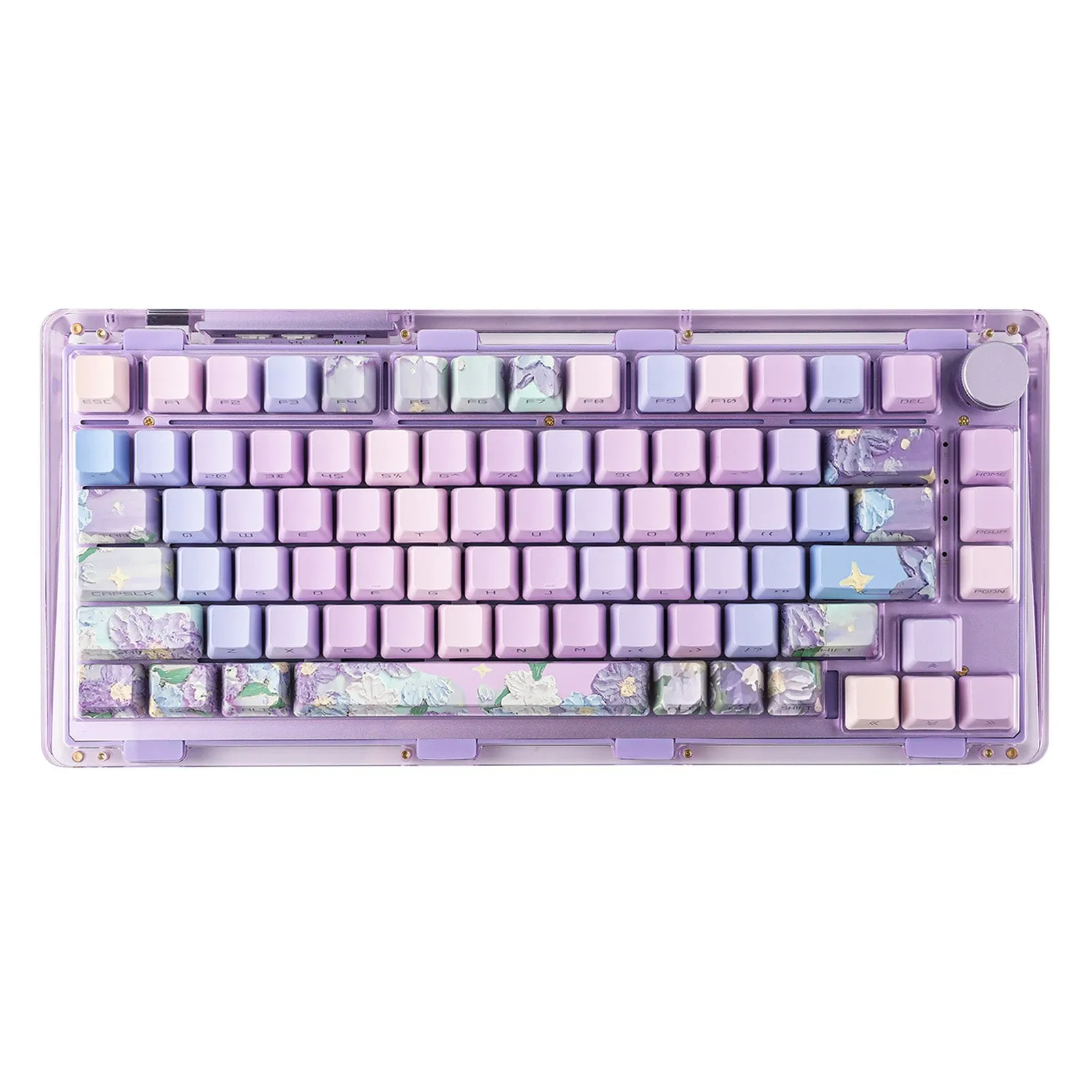 KiiBOOM Violet Keycap Set