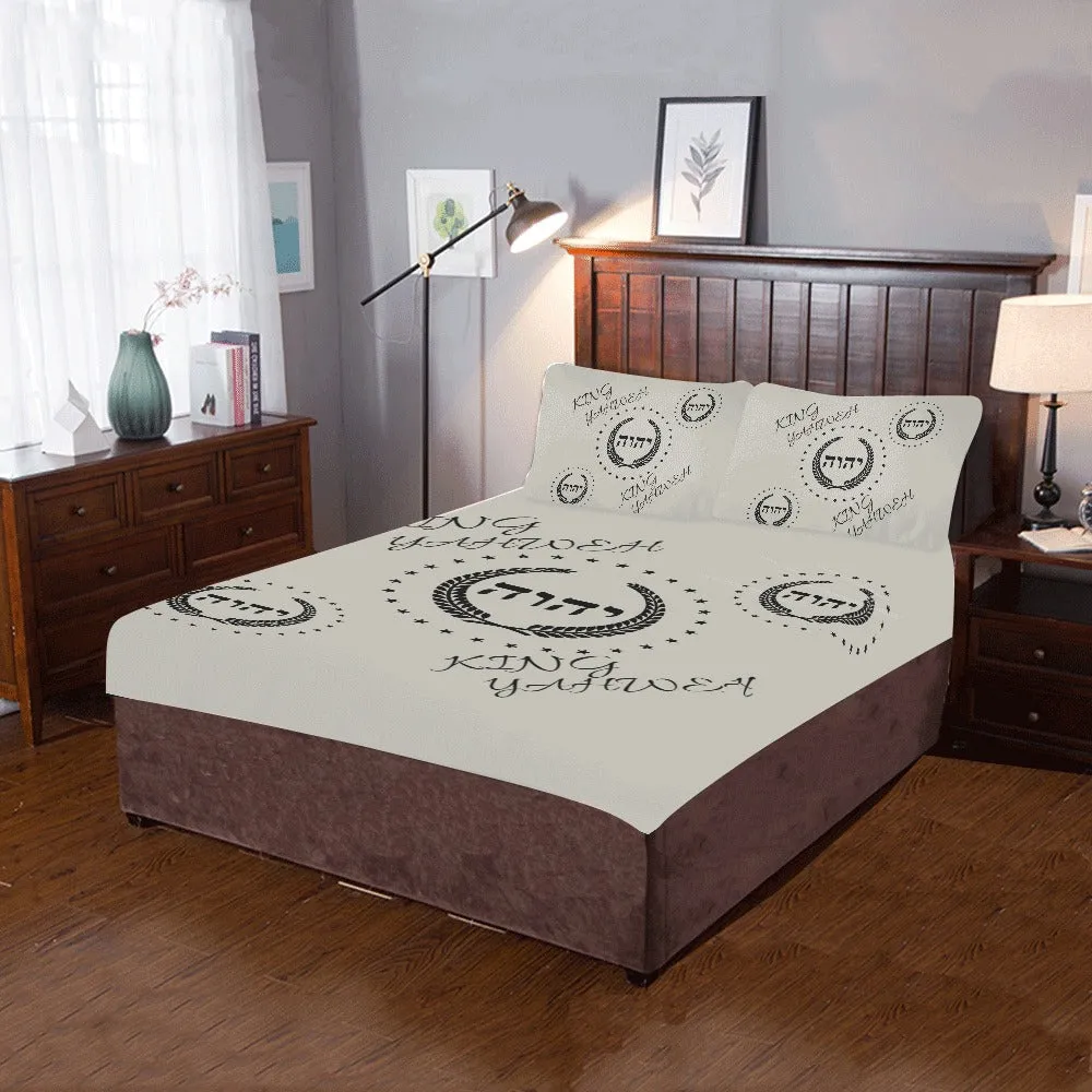 KING YAHWEH 3-Piece Bedding Set