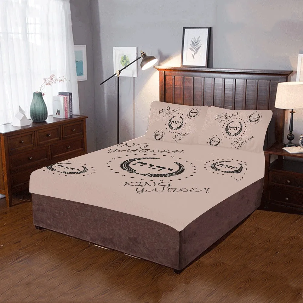 KING YAHWEH 3-Piece Bedding Set