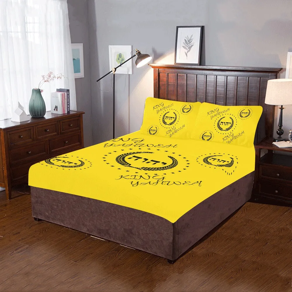 KING YAHWEH 3-Piece Bedding Set