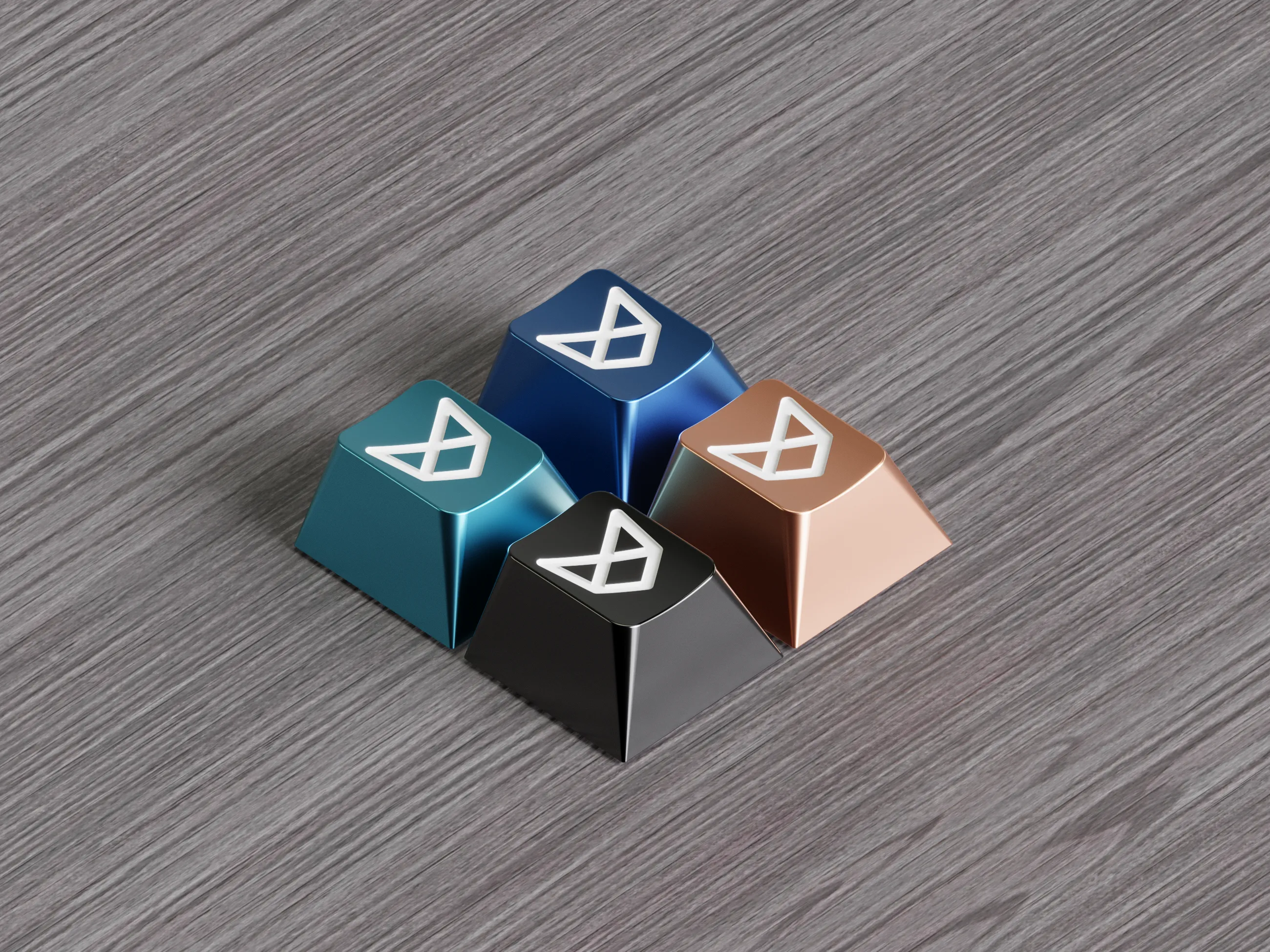 Kono Fox Metal Artisan Keycap