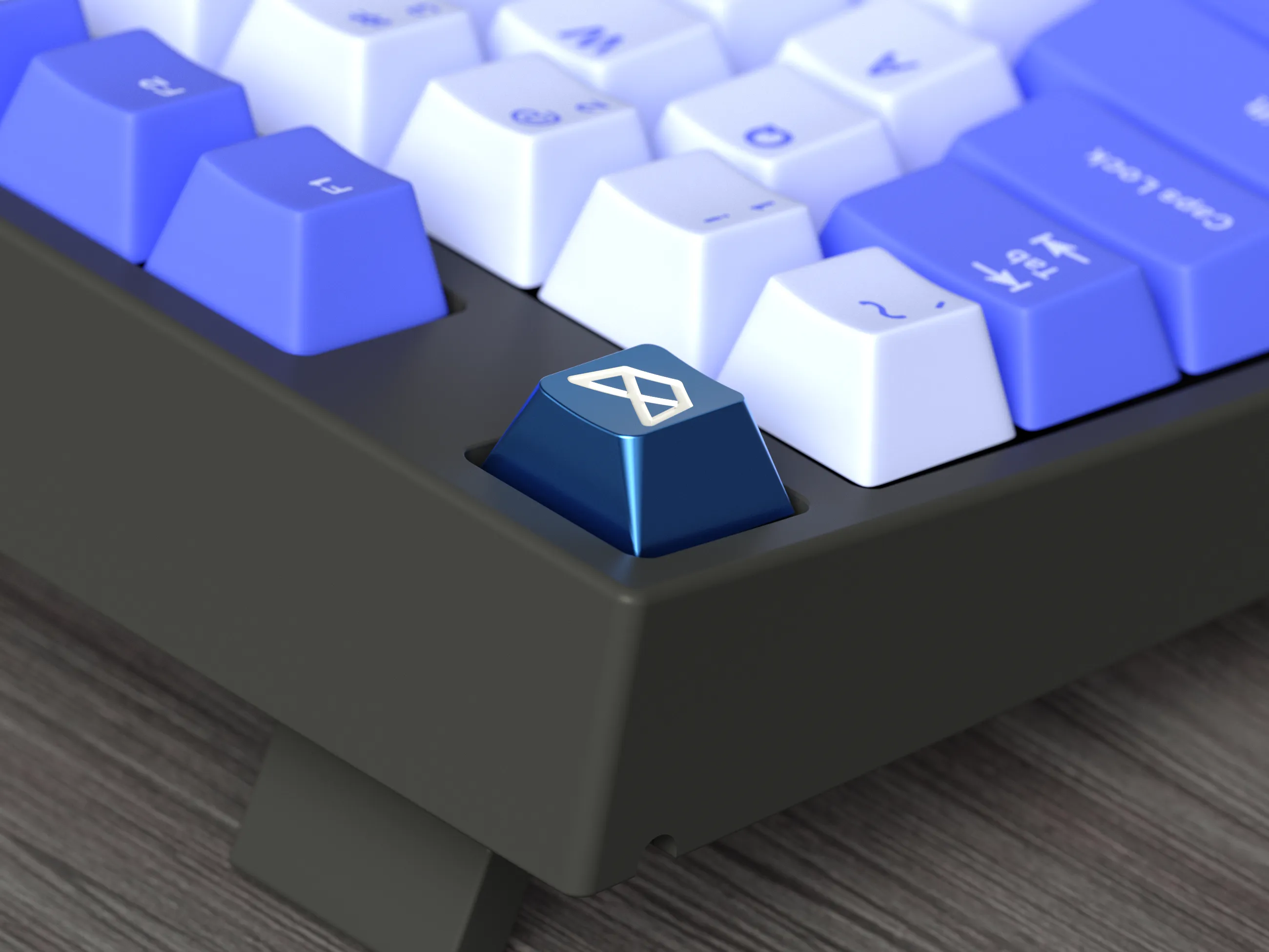 Kono Fox Metal Artisan Keycap
