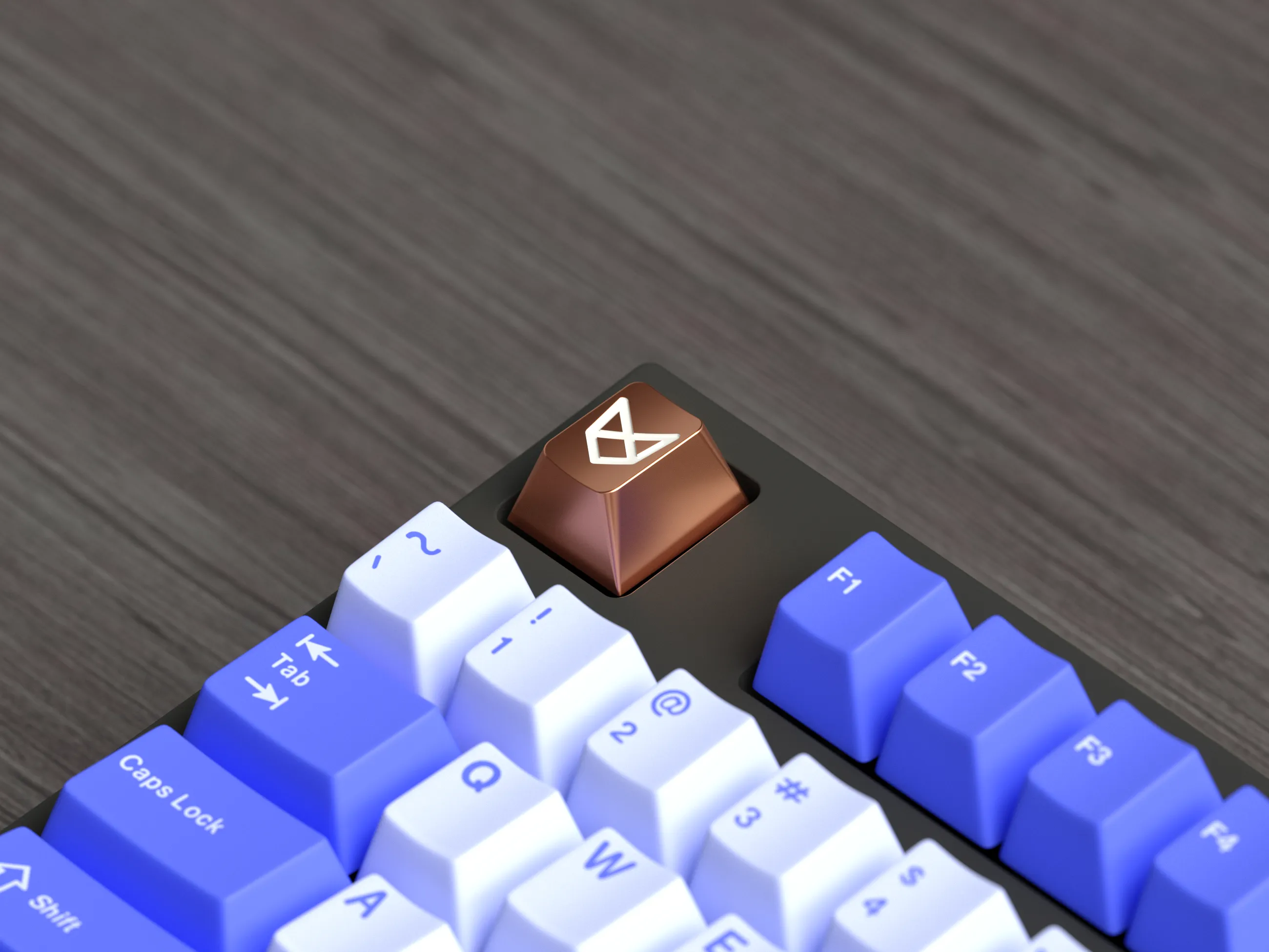 Kono Fox Metal Artisan Keycap