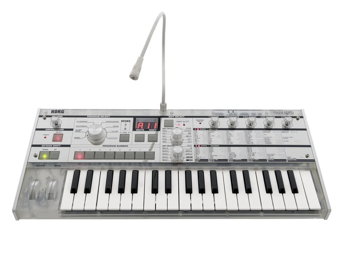 Korg MicroKORG Crystal Synthesizer/Vocoder – 20th Anniversary Limited Edition
