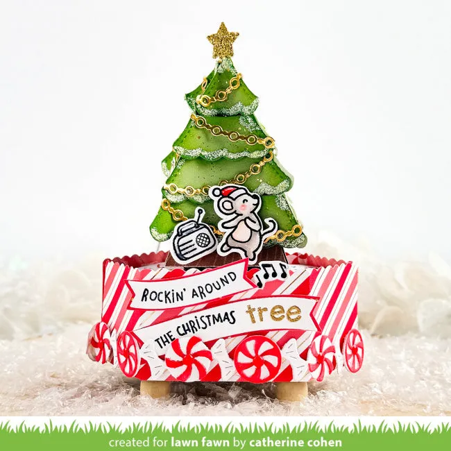 LAWN FAWN: Cheesy Christmas | Stamp