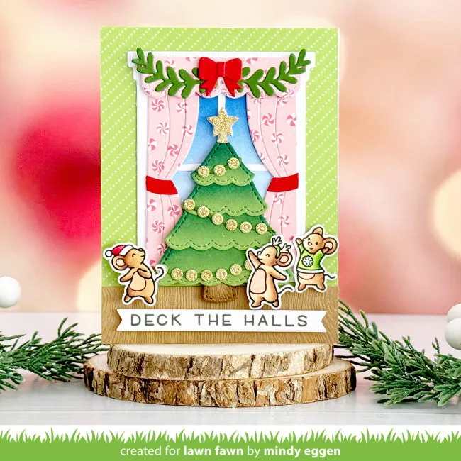 LAWN FAWN: Cheesy Christmas | Stamp