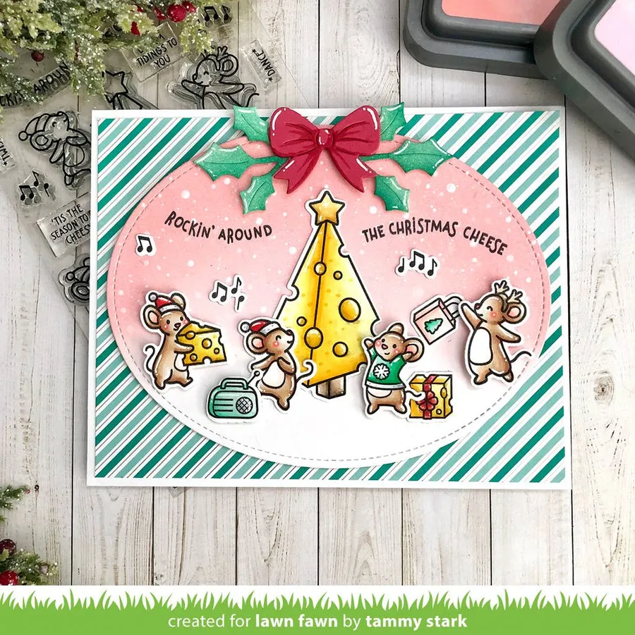 LAWN FAWN: Cheesy Christmas | Stamp