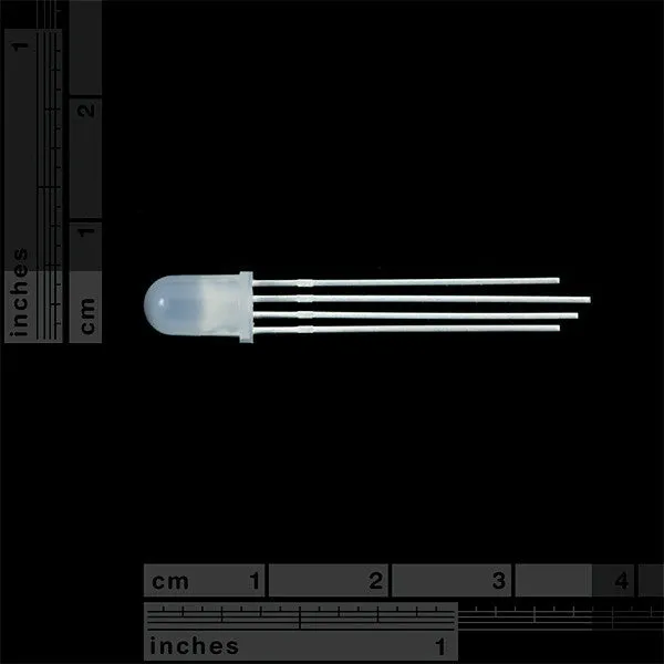 LED - RGB Common Cathode (pack of 5)