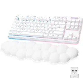 Logitech G715 Wireless Gaming Keyboard Lightspeed Cloud Rest White