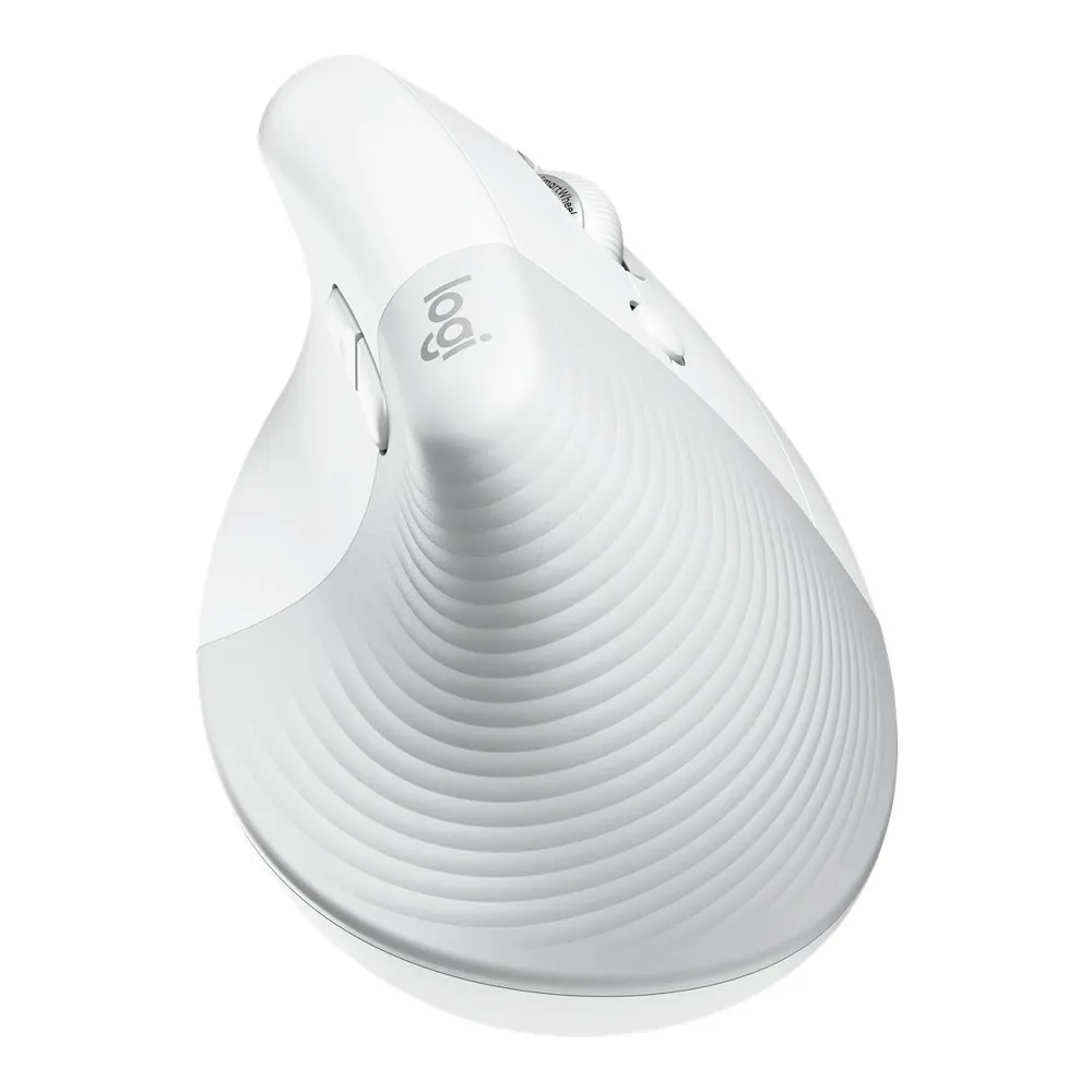 Logitech Lift Wireless Mouse, White