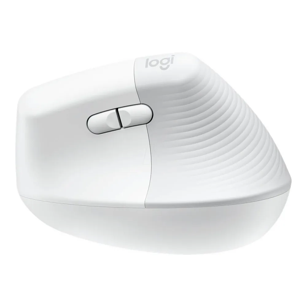 Logitech Lift Wireless Mouse, White