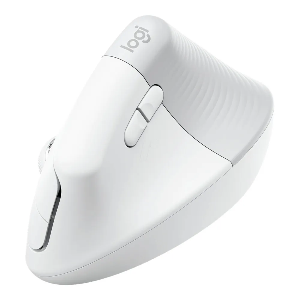 Logitech Lift Wireless Mouse, White
