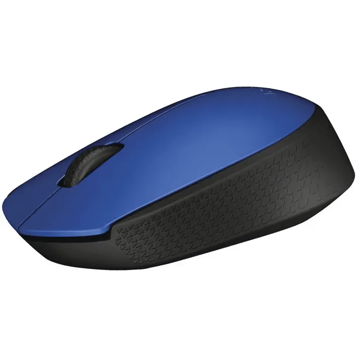 Logitech M171 Wireless Mouse Blue Black