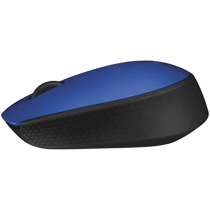 Logitech M171 Wireless Mouse Blue Black