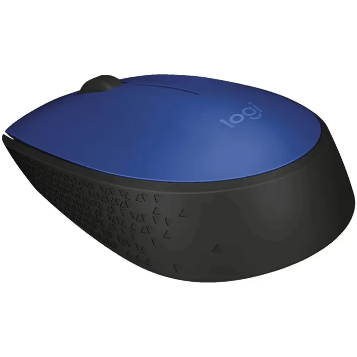 Logitech M171 Wireless Mouse Blue Black