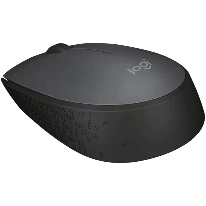 Logitech M171 Wireless Mouse Grey Black