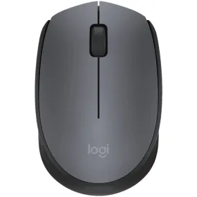 Logitech M171 Wireless Mouse Grey Black