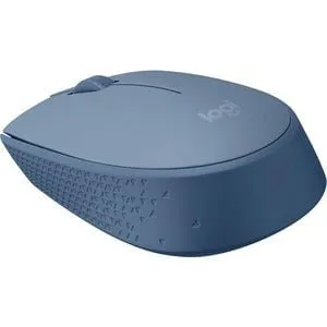 Logitech M171 Wireless Mouse - Optical - Wireless - Radio Frequency - 2.40 GHz - Blue Grey - USB - 1000 dpi - Scroll Wheel - 3 Button(s) - Symmetrical