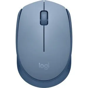 Logitech M171 Wireless Mouse - Optical - Wireless - Radio Frequency - 2.40 GHz - Blue Grey - USB - 1000 dpi - Scroll Wheel - 3 Button(s) - Symmetrical