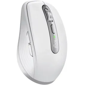 Logitech MX Anywhere 3 Ergonomic Mouse Ergo Wireless Pale Grey White